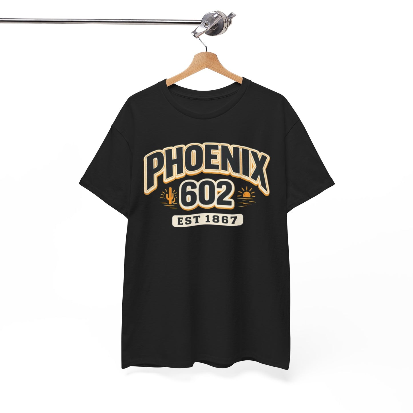 Phoenix 602 T-Shirt – Retro Arizona City Tee (EST 1867)