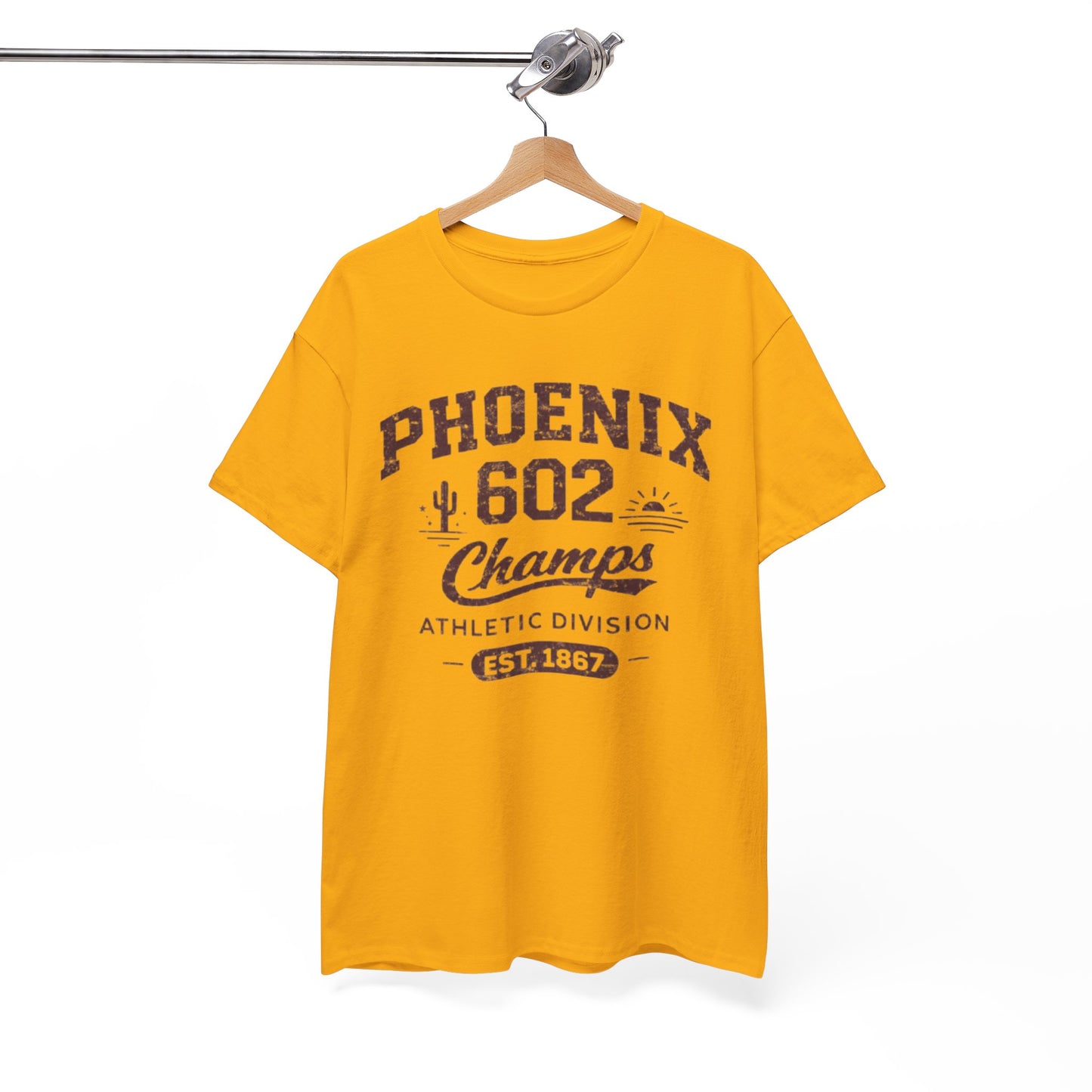Phoenix 602 Champs T-Shirt — Vintage Athletic Arizona Tee