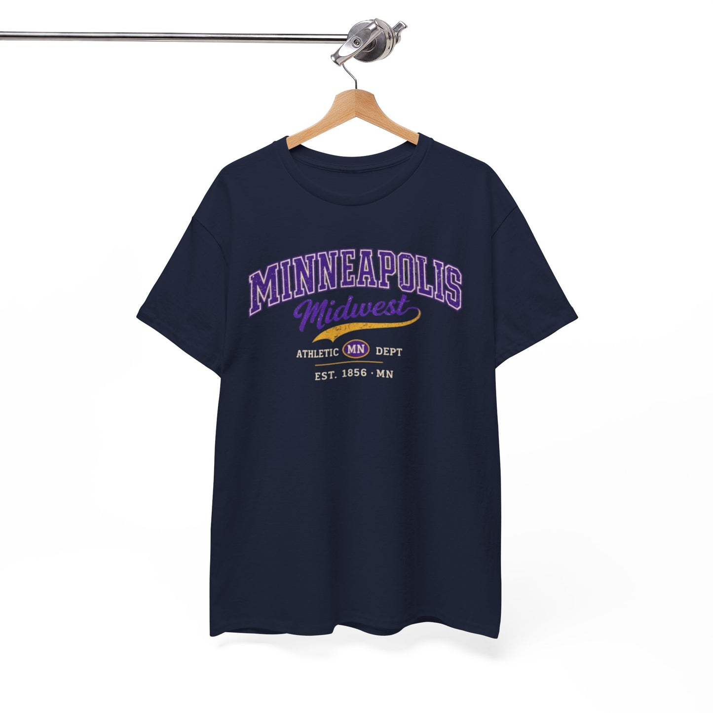 Minneapolis Midwest Athletic Tee — 'Minneapolis Midwest' Vintage Collegiate Graphic T-Shirt