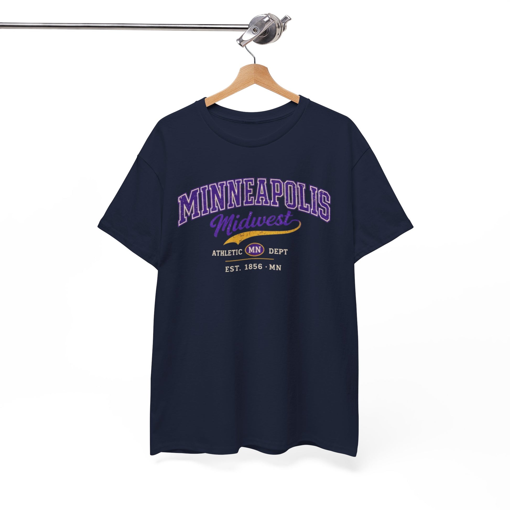 Minneapolis Midwest Athletic Tee — 'Minneapolis Midwest' Vintage Collegiate Graphic T-Shirt streetwear fashion product image 7
