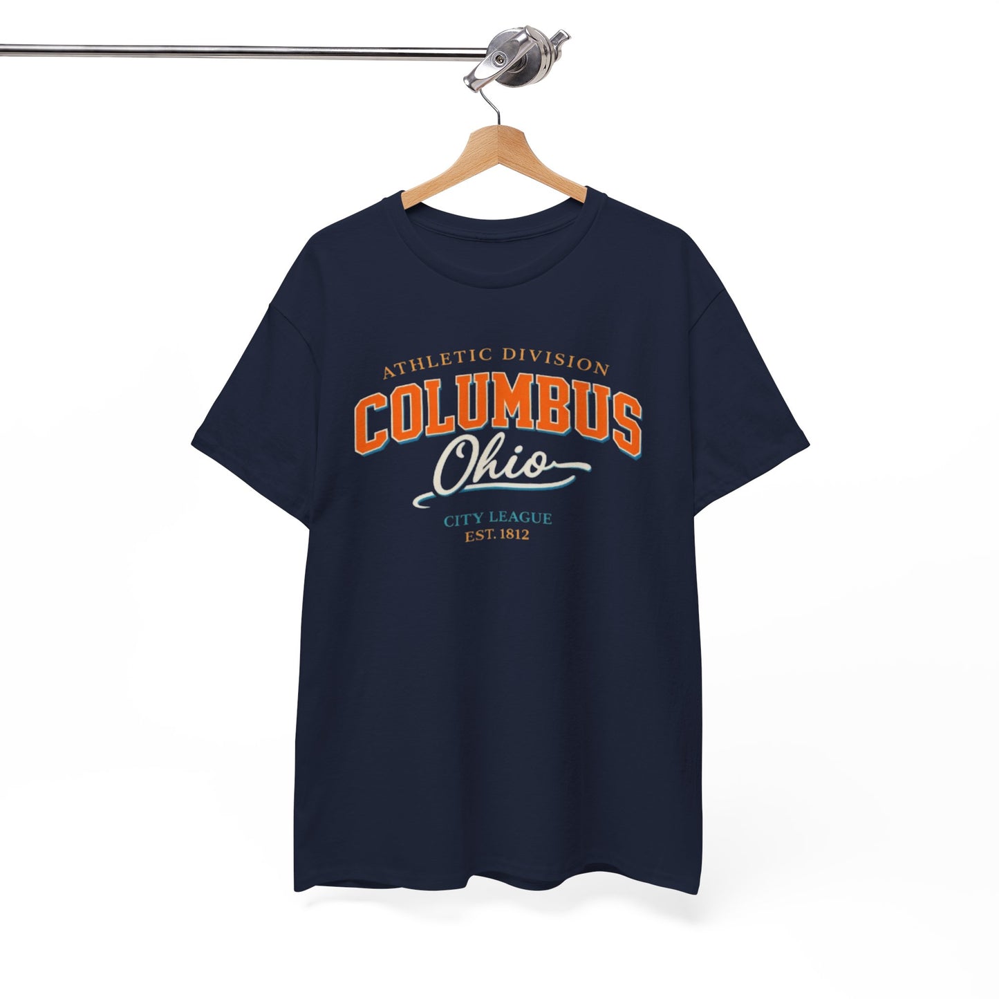 White Smoke Columbus Ohio Athletic Division T-Shirt