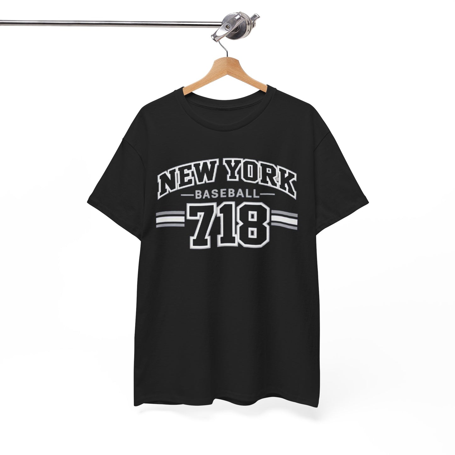 New York Baseball 718 Tee — Vintage City T‑Shirt
