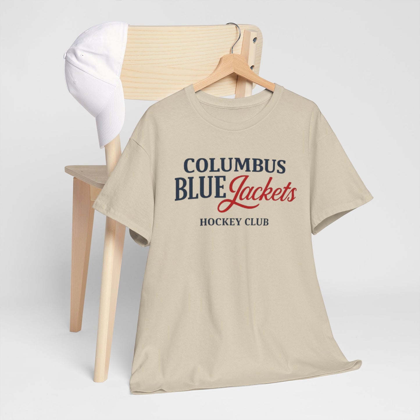 Gray Columbus Blue Jackets Hockey Club T‑Shirt