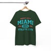White Smoke Miami 305 Athletic Club T-Shirt — Magic City Vintage Sport Tee