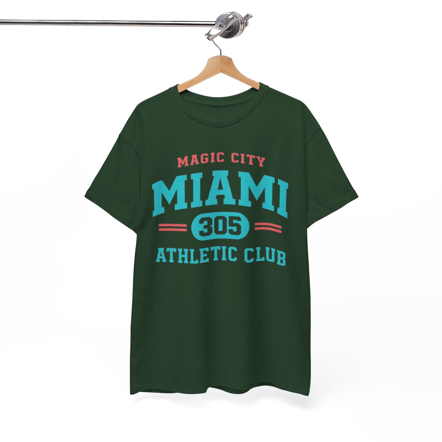 Miami 305 Athletic Club T-Shirt — Magic City Vintage Sport Tee