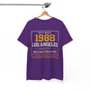 White Smoke 1988 Los Angeles Tee — Vintage City Built Graphic T-Shirt