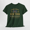Dark Slate Gray Vintage NYC 1989 New York Tee — Authentic Supply Graphic T-Shirt