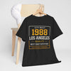 Dark Slate Gray 1988 Los Angeles Tee — Vintage City Built Graphic T-Shirt