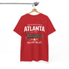 Atlanta Champion T-Shirt — The Peach State "Rep for the ATL" Graphic Tee – game day outfit, football shirt, image 1.0