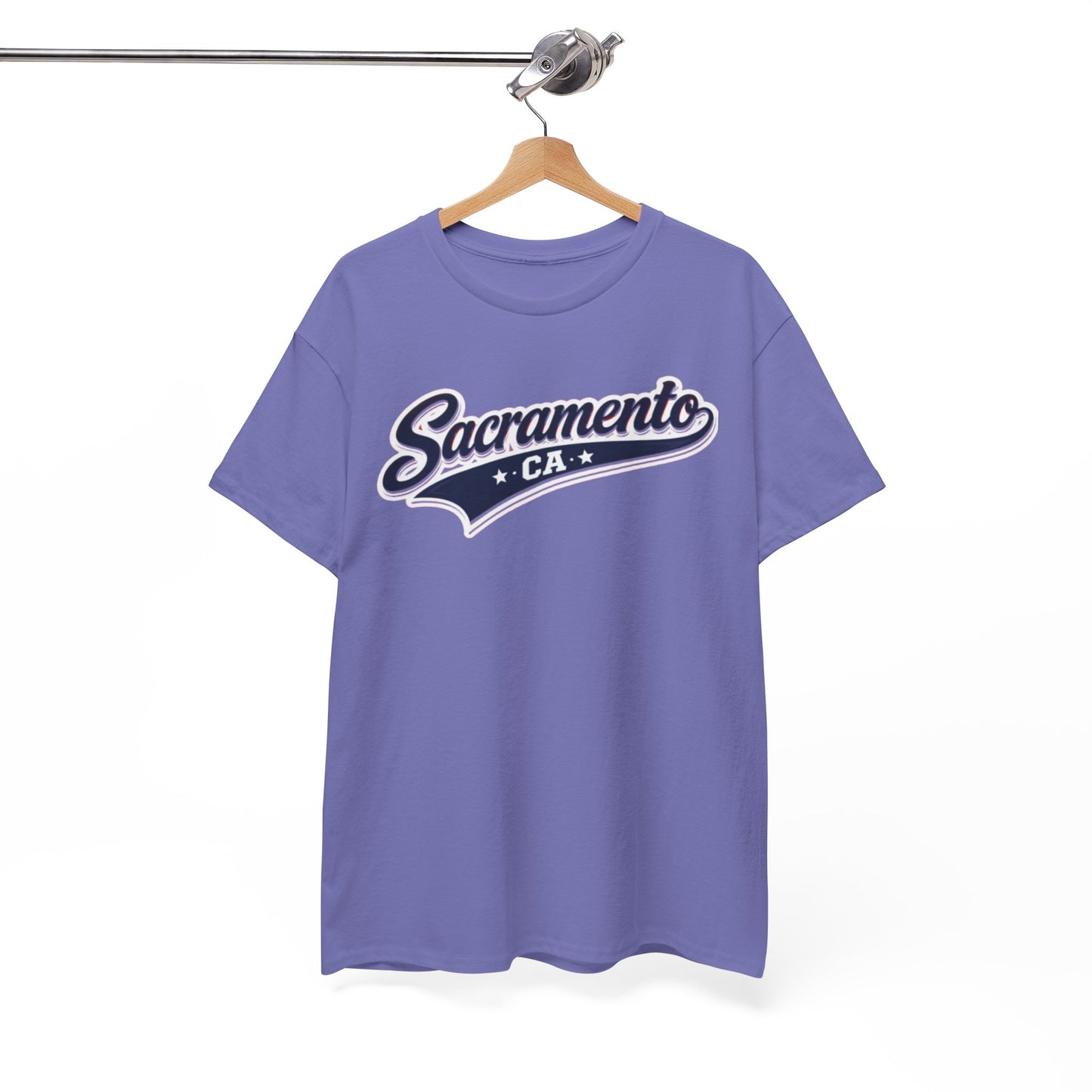 White Smoke Sacramento CA Vintage Script T‑Shirt