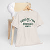 Light Gray Philadelphia Football T‑Shirt – "Philadelphia PA Football Est. 1980" Vintage Style Tee