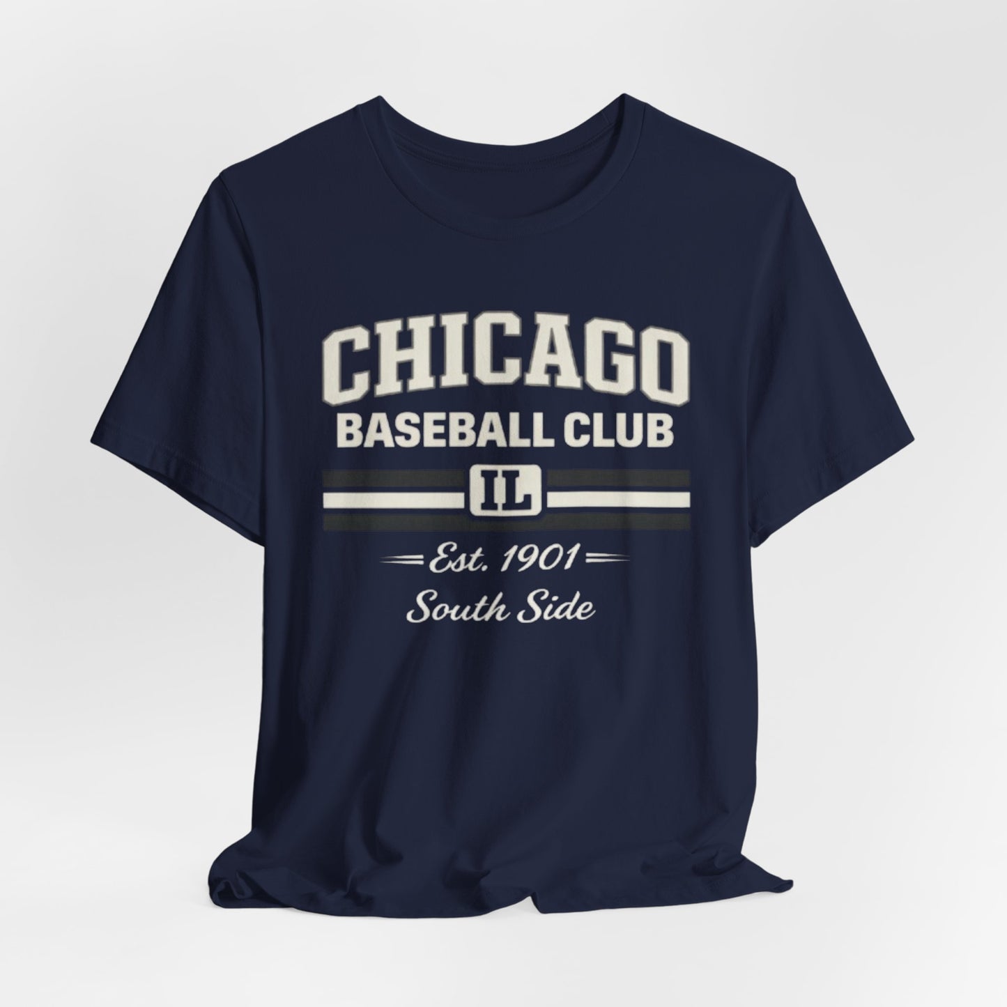 Chicago Baseball Club T‑Shirt — South Side Est. 1901 Retro Tee – sportswear style, lightweight game day shirt, image 1.0