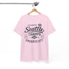 White Smoke Seattle Champs T-Shirt — Emerald City Vintage Athletic Tee