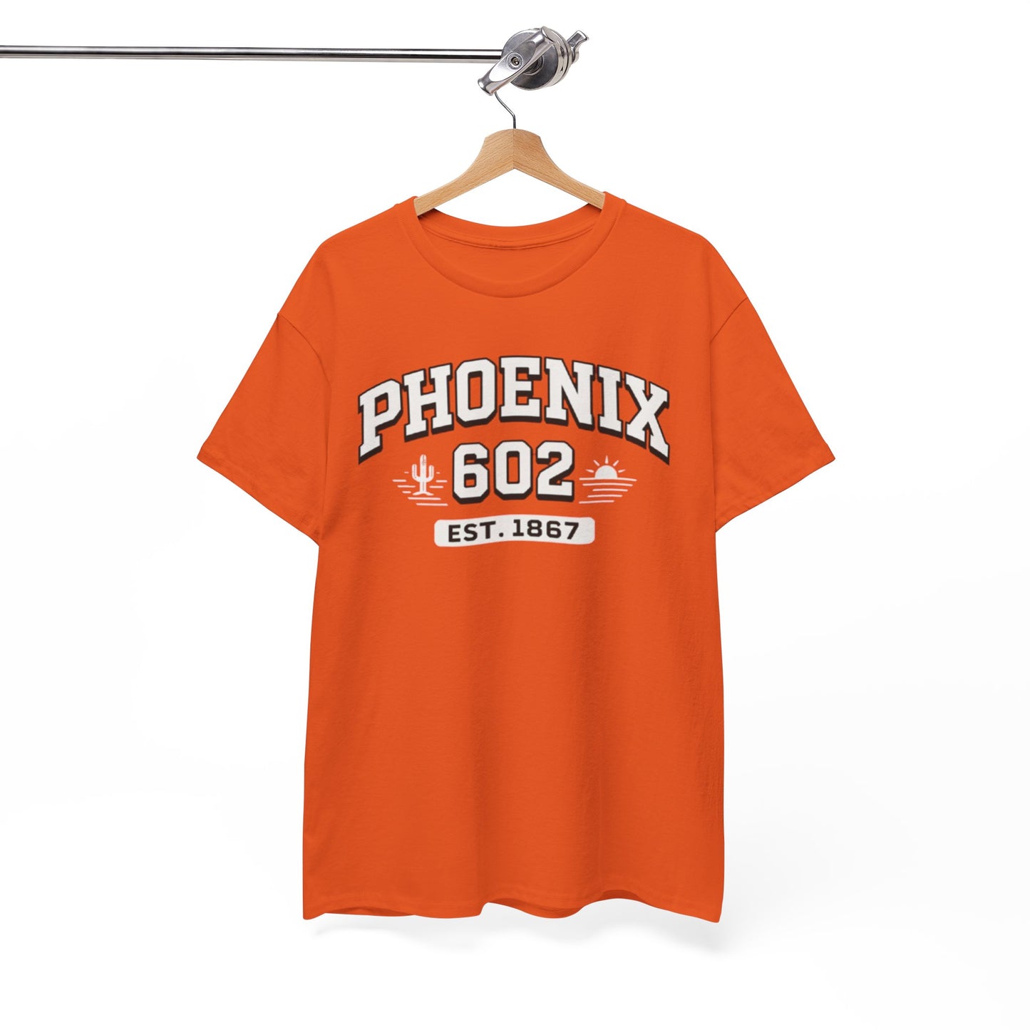 Phoenix 602 Tee — Retro Arizona City Shirt (Est. 1867)