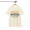 White Smoke Athletic Los Angeles California Tee — Vintage West Coast Sports T-Shirt