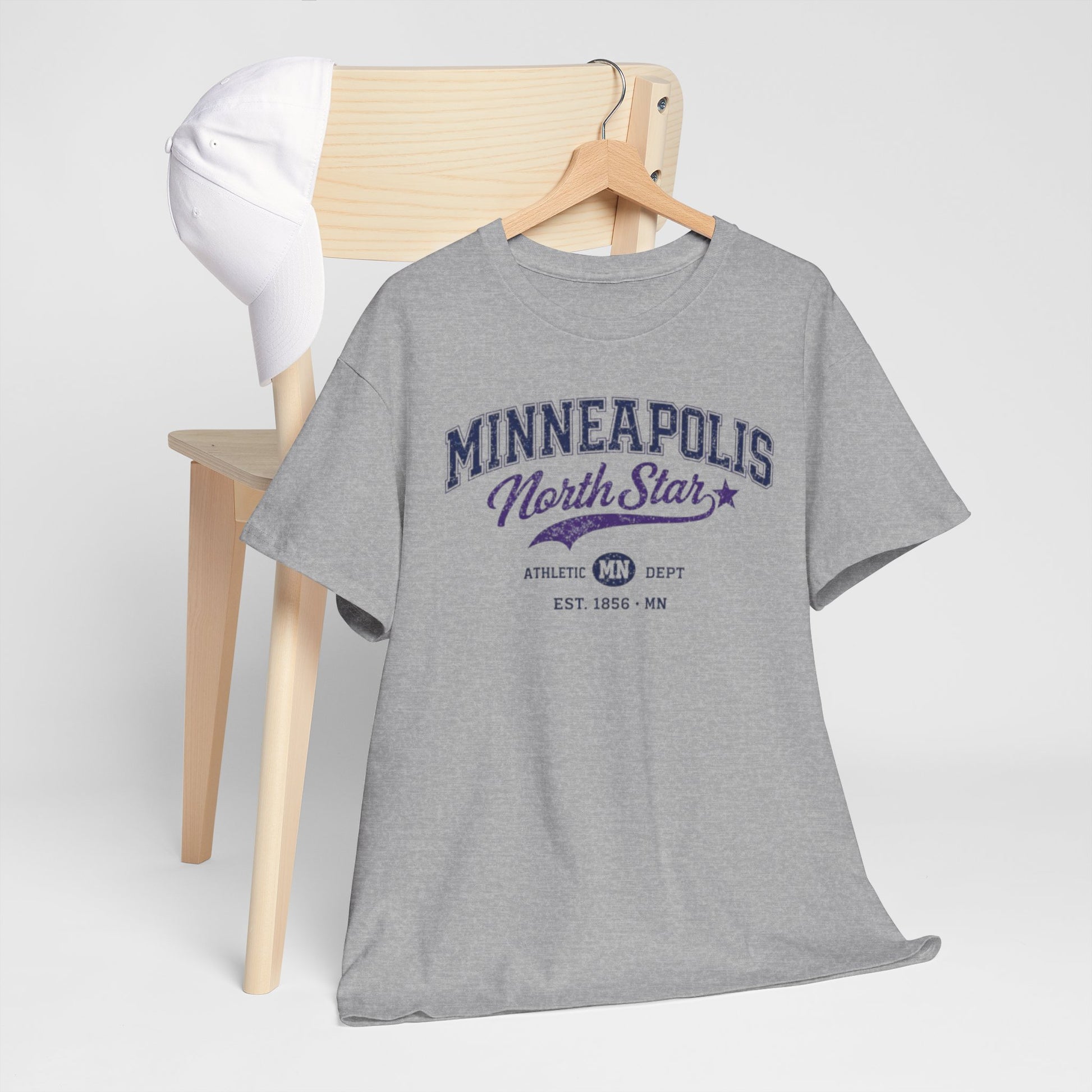 Minneapolis North Star T-Shirt — Vintage Athletic City Tee streetwear fashion product image 8