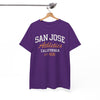 San Jose Athletics California Tee — "Est. 408" Vintage College Shirt