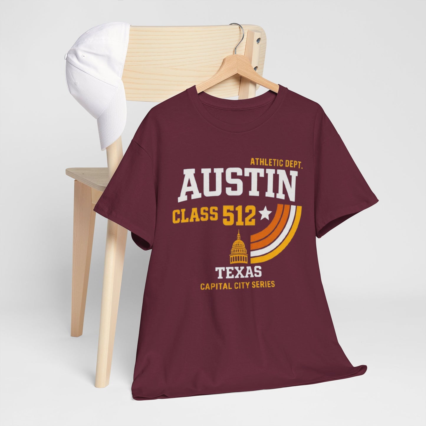Austin Class 512 Graphic T-Shirt – Capital City Athletic Streetwear Tee