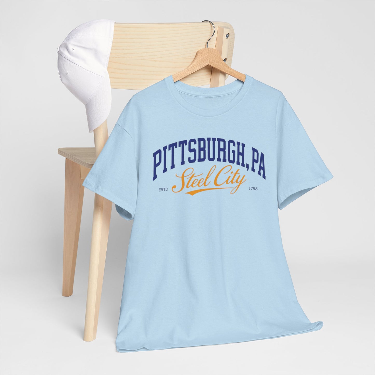 Pittsburgh, PA Steel City T‑Shirt — Retro City Urban graphic Tee