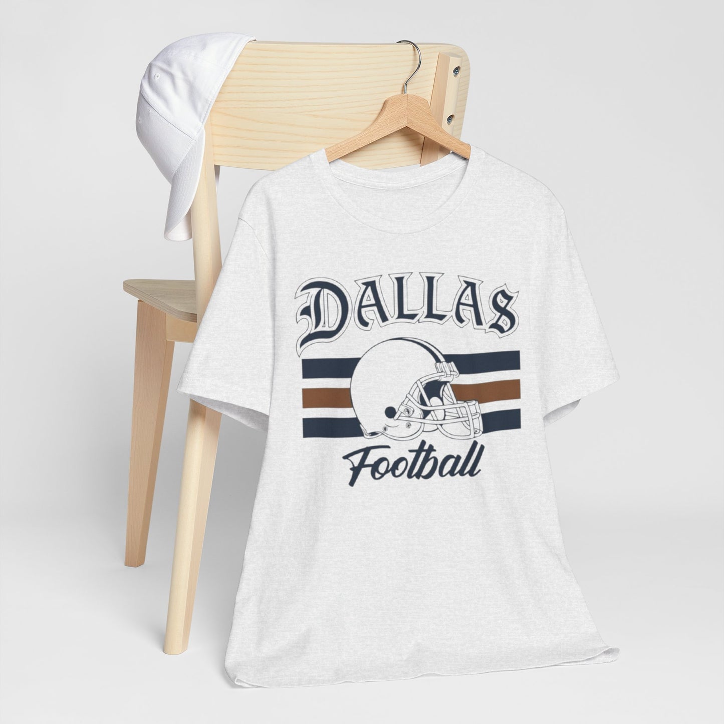 Dallas Football Vintage Helmet Tee