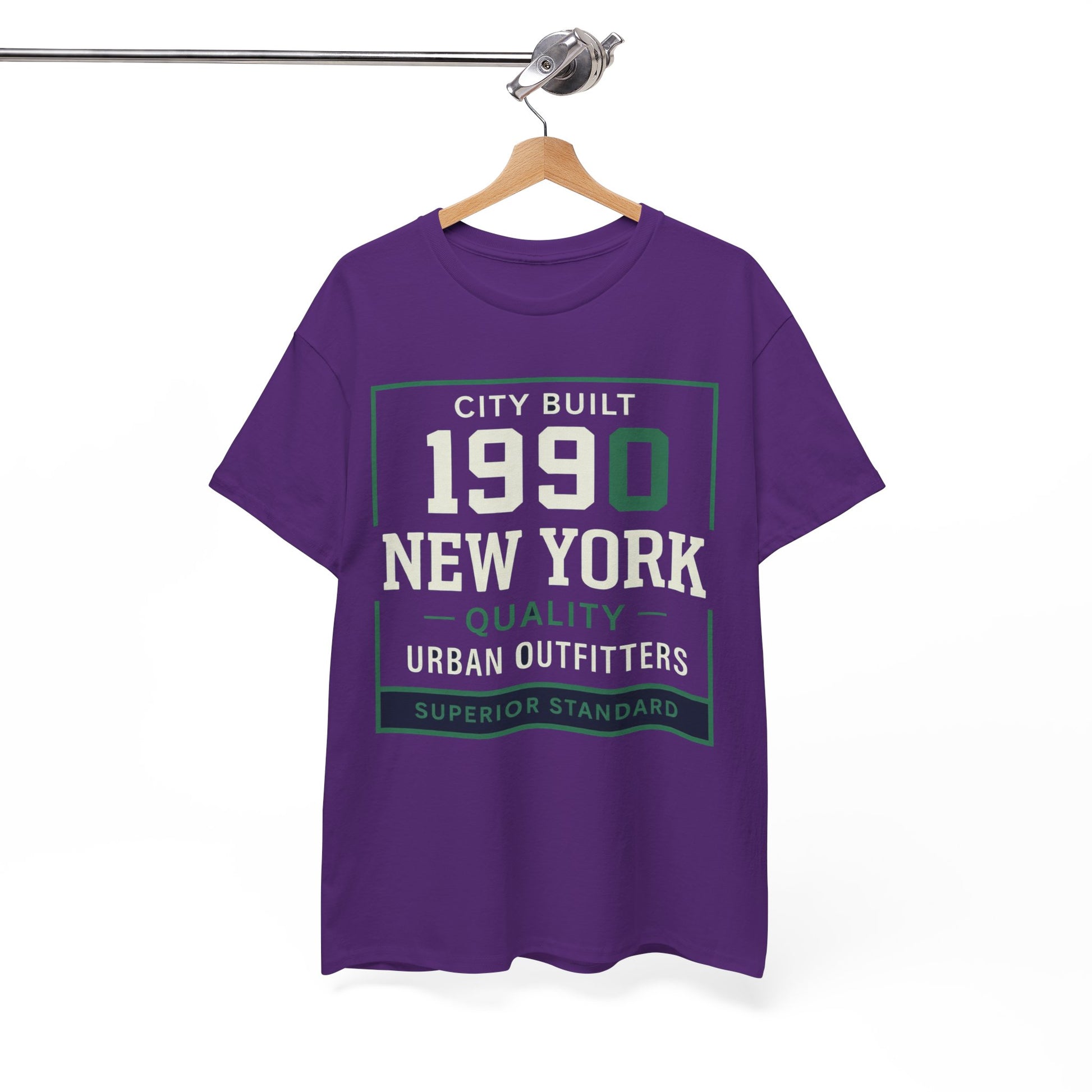 White Smoke 1990 New York T‑Shirt – City Built Vintage Urban Outfitters Graphic Tee