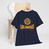 Dark Slate Gray Los Angeles Vintage Seal T-Shirt retro sports tee