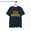 White Smoke Indiana Pacers Basketball Tee — Vintage  Sport T‑Shirt
