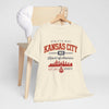 Antique White Kansas City MO Skyline T-Shirt — Heart of America Athletic Tee