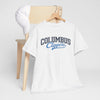 Lavender Columbus Clippers Baseball Tee — Vintage Script  T-Shirt