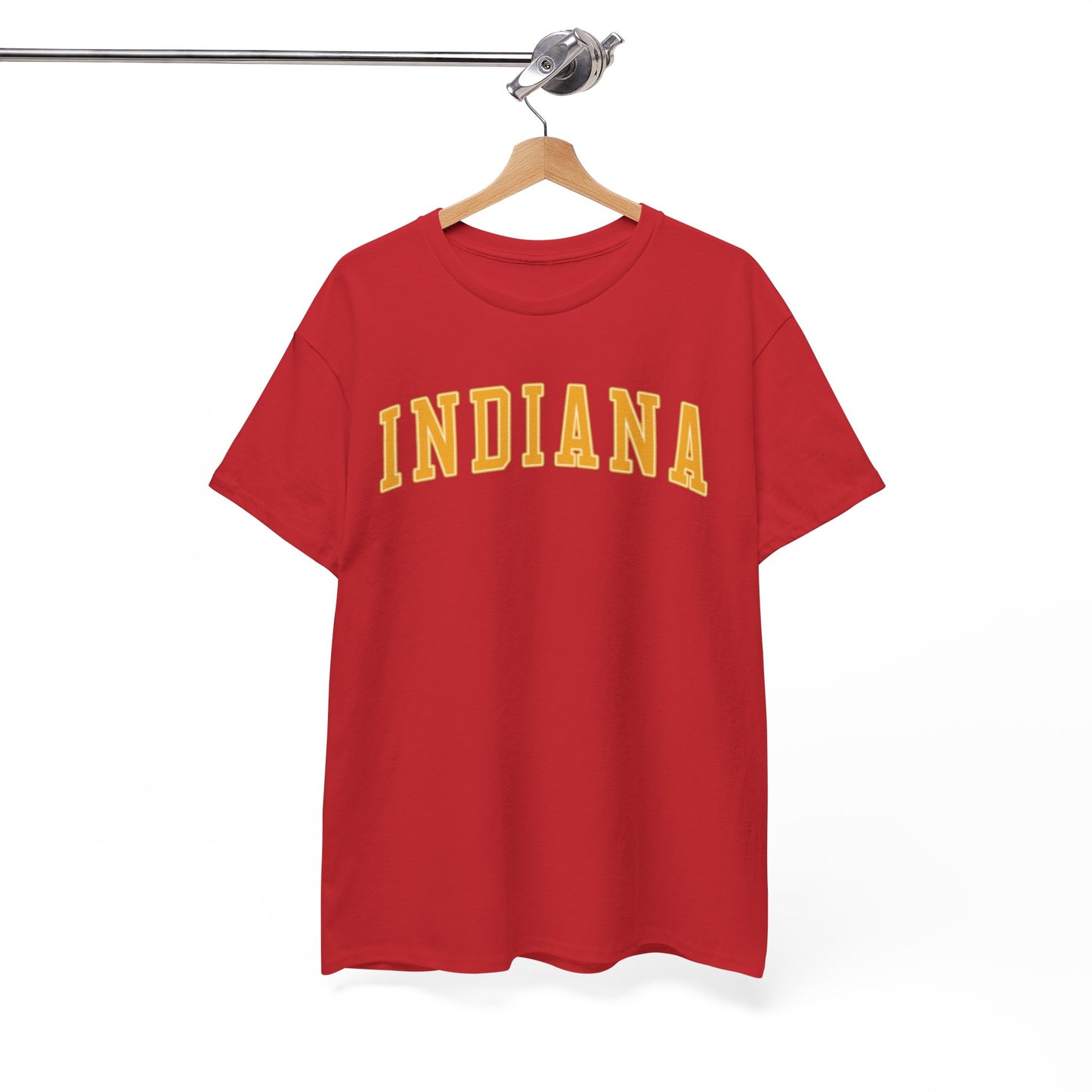 White Smoke Indiana Vintage College T-Shirt