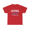 White Smoke Columbus Ohio Majestic Tee — "It's a Buckeye Thing" City  T-Shirt