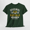 Dark Slate Gray Original 1901 Buffalo T-Shirt — The City of Light, New York Tee