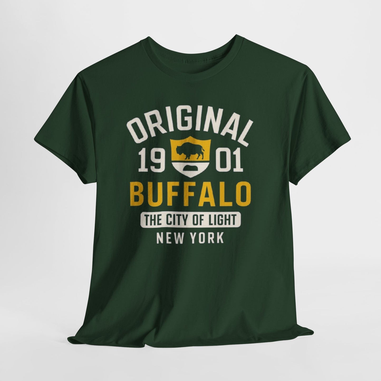 Original 1901 Buffalo T-Shirt — The City of Light, New York Tee