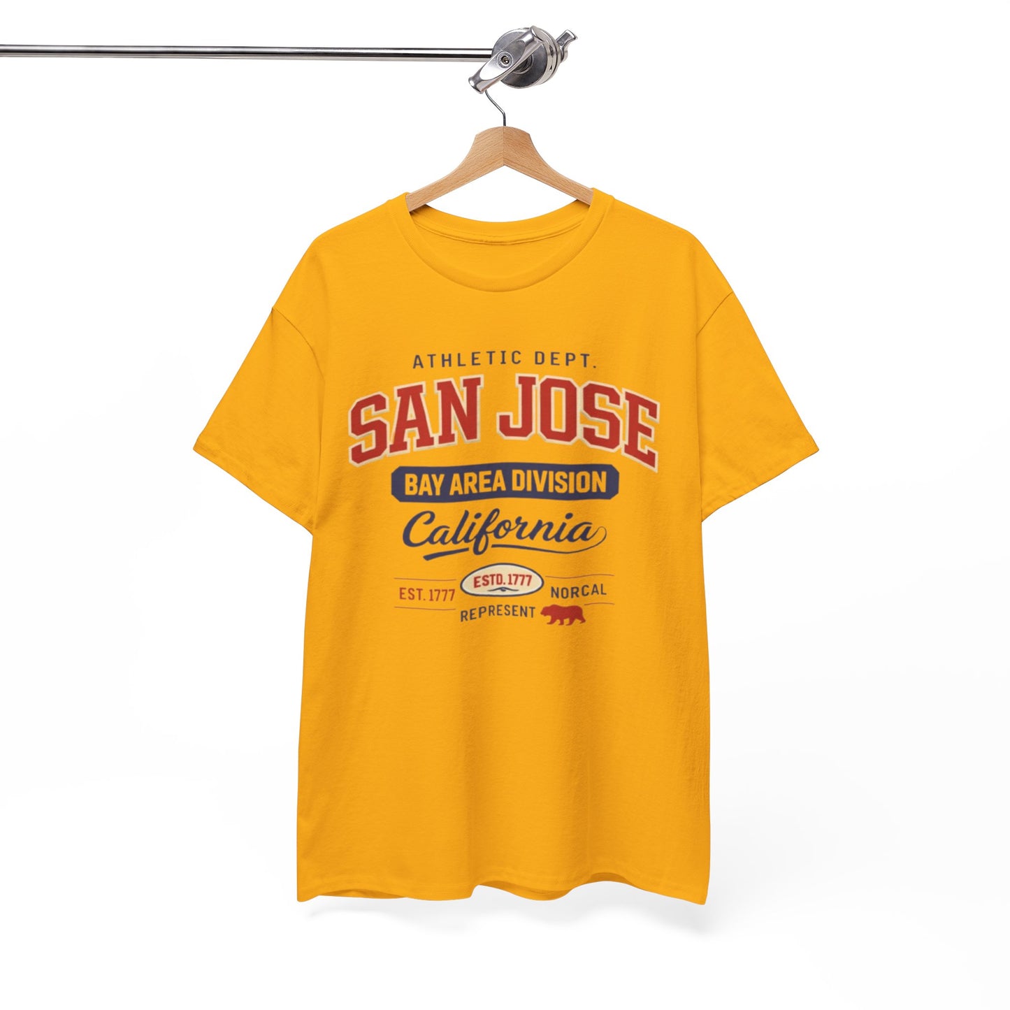 San Jose streetwear Bay Area Athletic T-Shirt — California college style graphic Tee