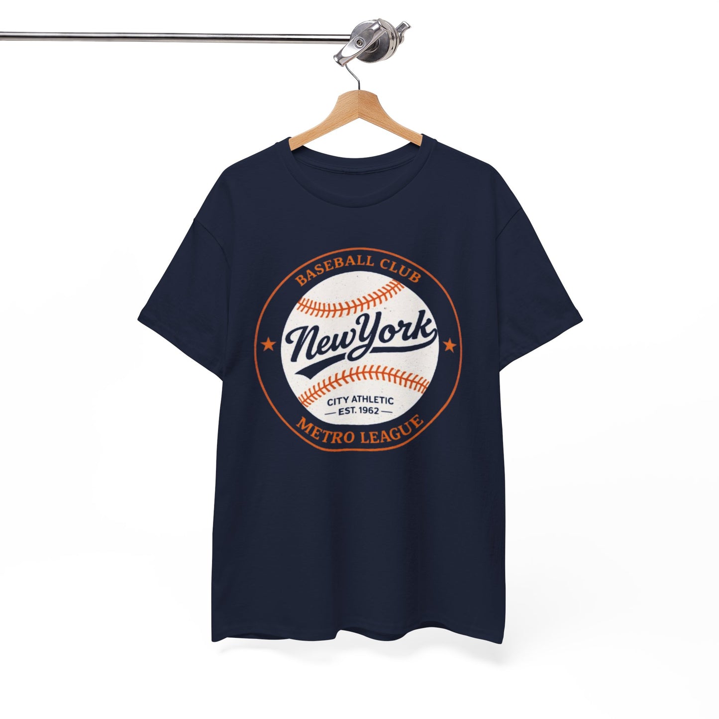 New York Baseball Club Tee — Vintage Metro League Graphic T-Shirt