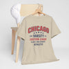 Gray Chicago Varsity Athletic T-Shirt — Eastern League Class 1985 Retro Tee