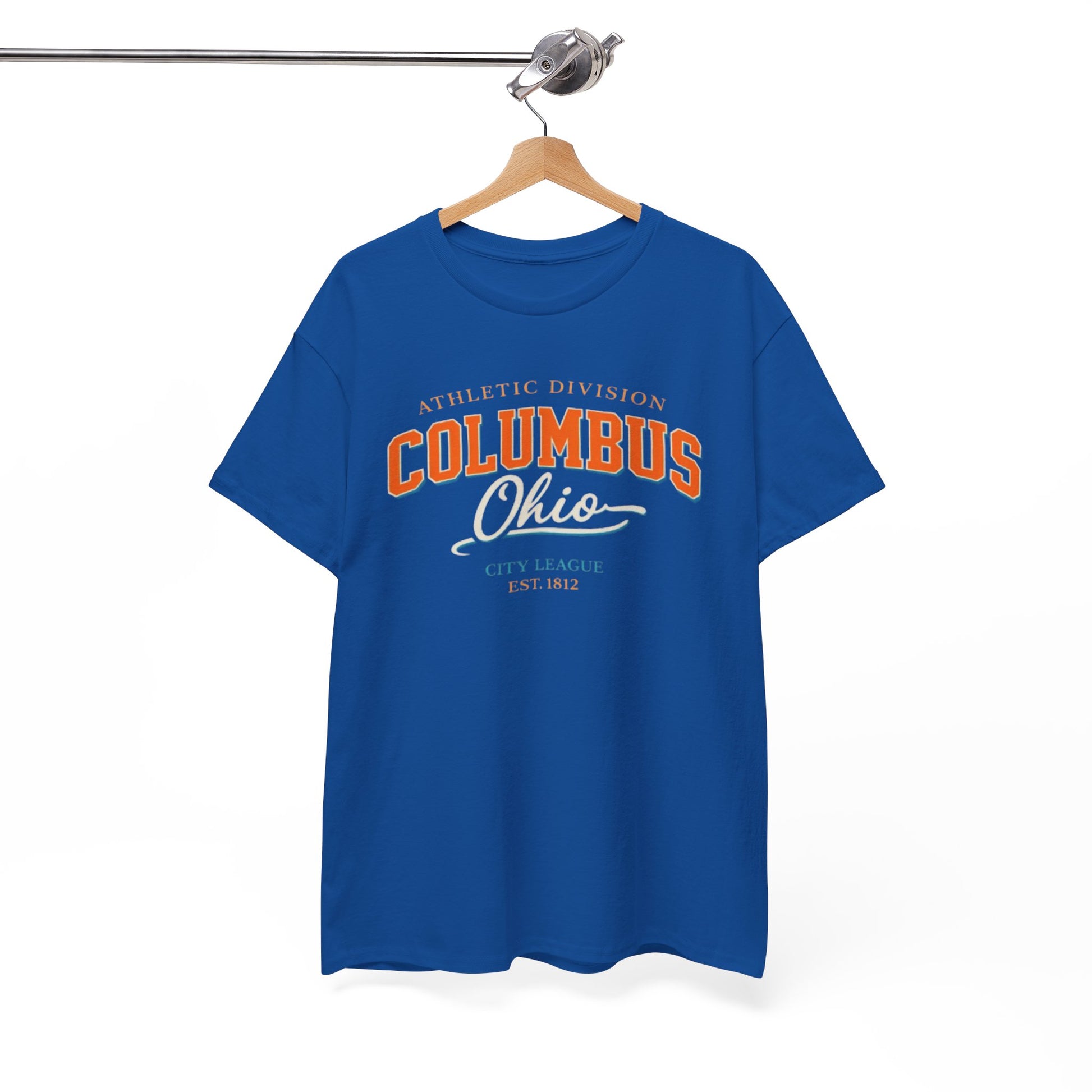 White Smoke Columbus Ohio Athletic Division T-Shirt