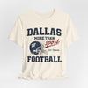 Antique White Dallas Football Tee — "Dallas More Than Sport" Vintage Helmet T‑Shirt