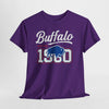 Dark Slate Blue Vintage Buffalo Graphic Tee — '1980' Distressed Hometown t-shirt  retro graphic tee  collegiate distressed shirt