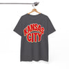 White Smoke Kansas City Retro Tee — Vintage City Graphic T-Shirt