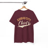 White Smoke Kansas City Chiefs Vintage Script T-Shirt