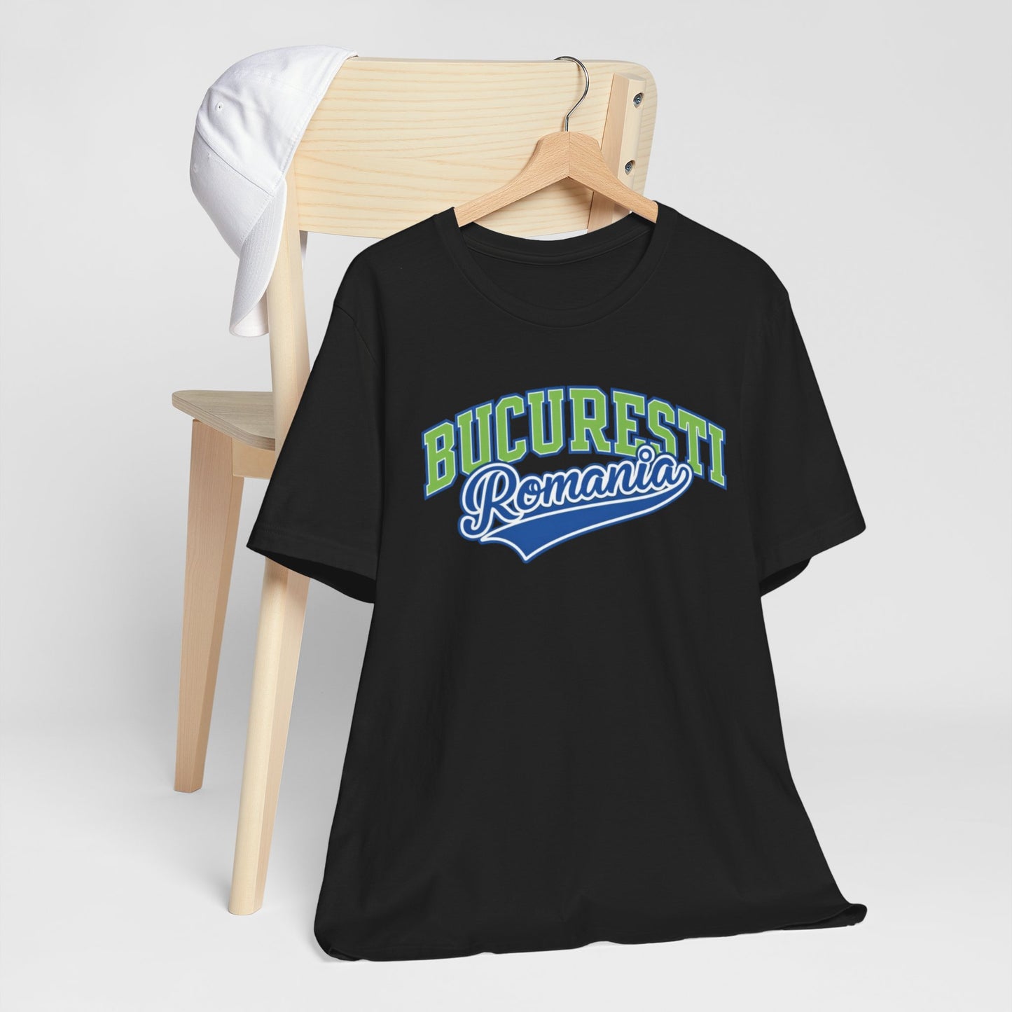 Dark Slate Gray Tricou de baseball vintage Bucuresti Romania — Tricou Retro City