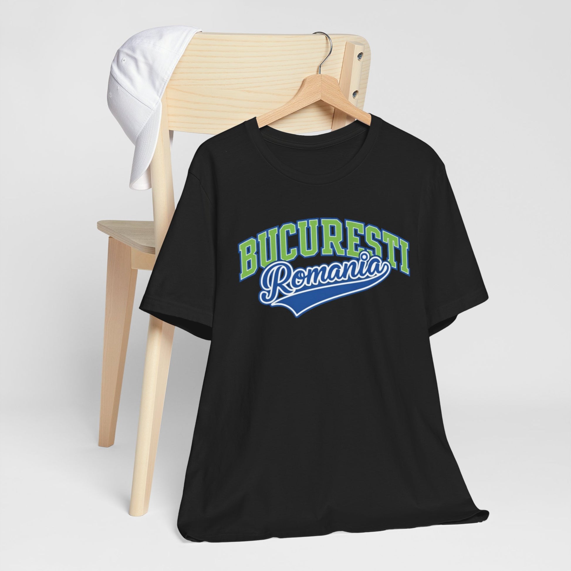 Dark Slate Gray Tricou de baseball vintage Bucuresti Romania — Tricou Retro City