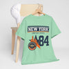 Gray New York Empire State '84 Graphic Tee — Vintage City Skyline T‑Shirt