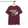Minneapolis Varsity Athletics T-Shirt — Retro Streetwear City Tee (Est. 1856)