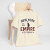 Antique White New York Empire City Football T-Shirt – NYC Athletic Urban Streetwear Tee