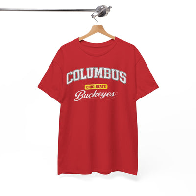 Columbus Buckeyes Tee – Ohio State Vintage Collegiate T-Shirt S game day varsity apparel
