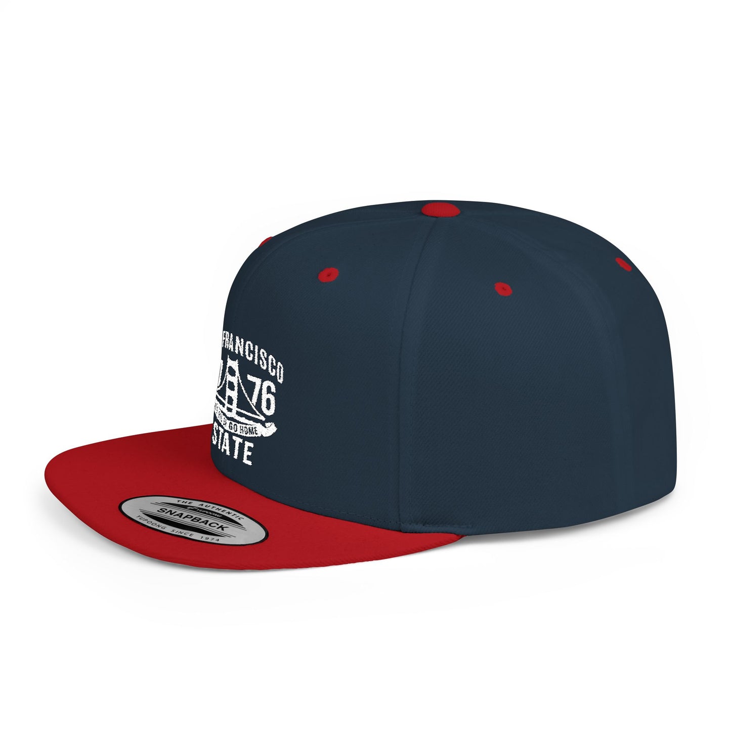 San Francisco 1776 Golden Gate Flat Bill Snapback Hat