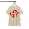 White Smoke Kansas City Retro Tee — Vintage City Graphic T-Shirt