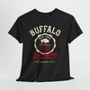 Dark Slate Gray Buffalo Ice Hockey Tee — Founded 1832 Retro Queen City Shirt